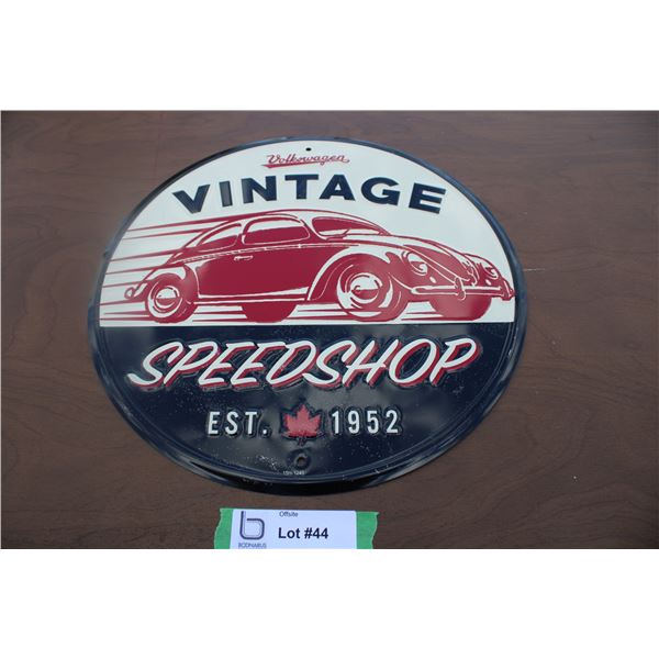 Volkswagen metal sign - reproduction