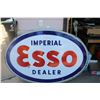 Image 1 : Imperial ESSO dealer sign - with hanging brackets