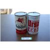 Image 1 : (2) 1-quart cans - Mobil, Texaco