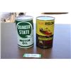 Image 1 : (2) 1-quart cans - Shaler, Quaker State