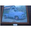 Image 1 : Ford F100 framed artwork