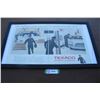 Image 1 : Texaco framed advertisement