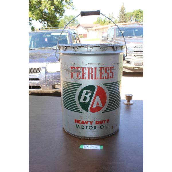 1961 BA 5 gal oil pail