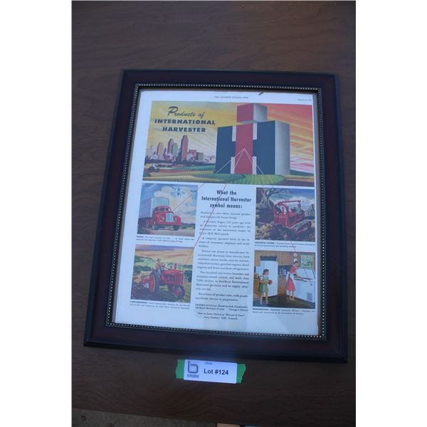 IHC framed advertising