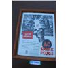 Image 1 : AC Spark Plugs framed advertising