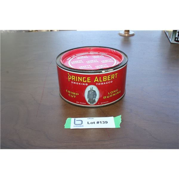 Prince Albert Smoking Tobacco Can