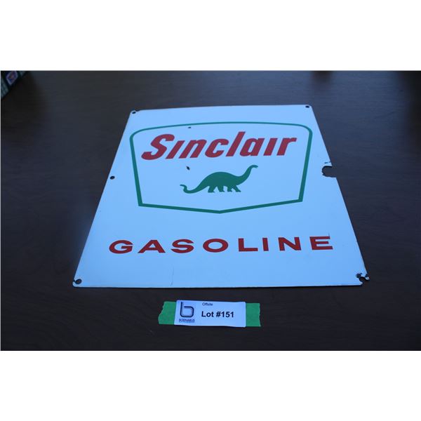 Sinclair Gasoline (enamel?) Sign