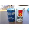 Image 2 : (2) Esso + Shell Oil Can 1qt