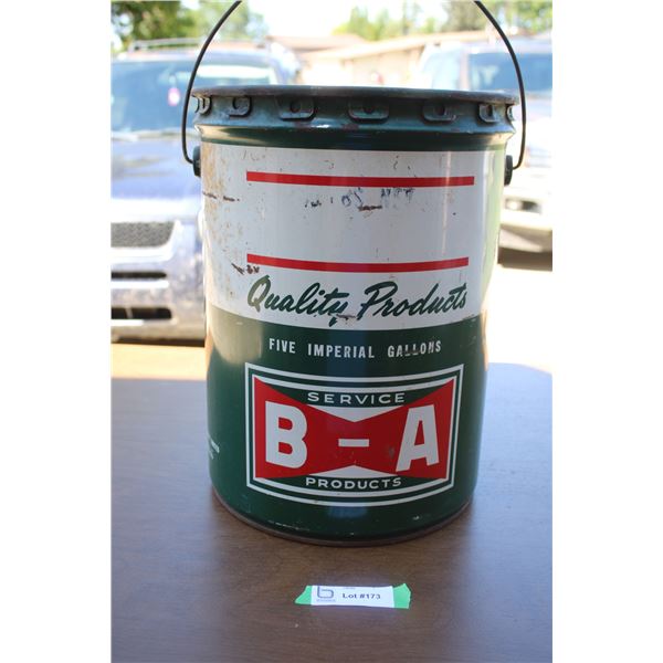 B/A Oil Pail - 5 gal