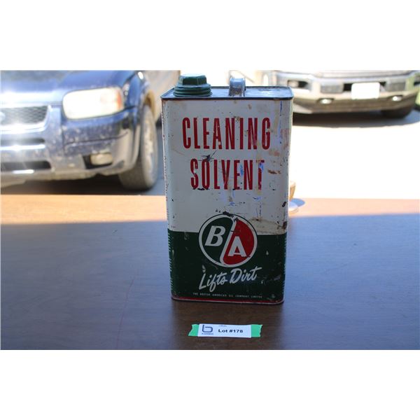 B/A Cleaning Solvent can - 1 gal