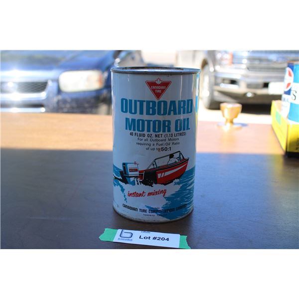 Outboard Motor Oil Can -1 qt