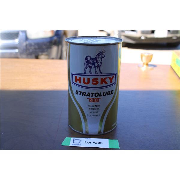 Husky Stratolube 6000 Motor Oil Can -1 qt