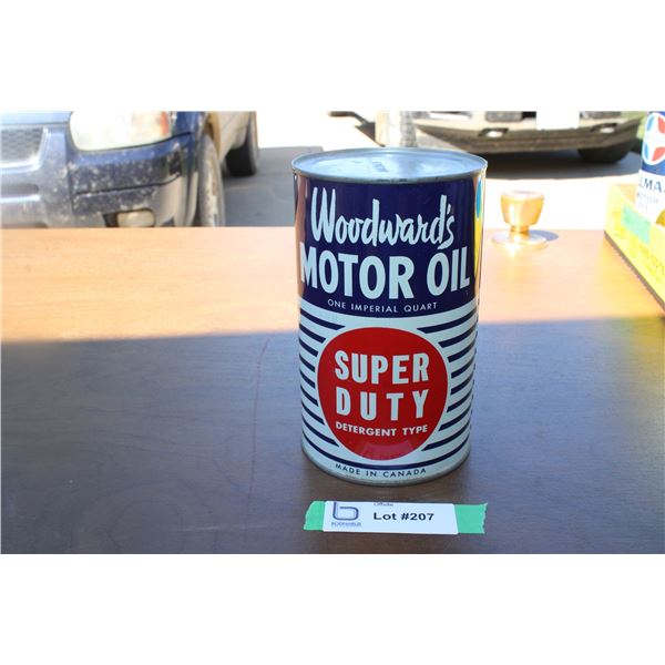Woodwards Super Duty Motor Oil Can -1 qt
