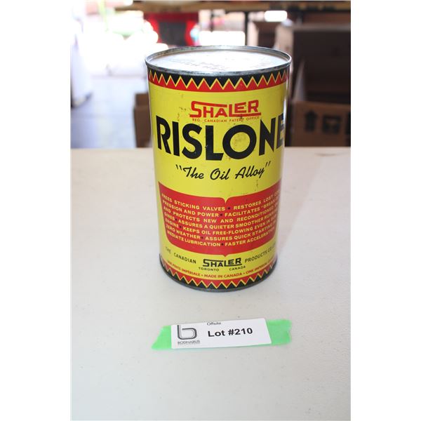 Shaler Rislone Oil Alloy Can -1 qt