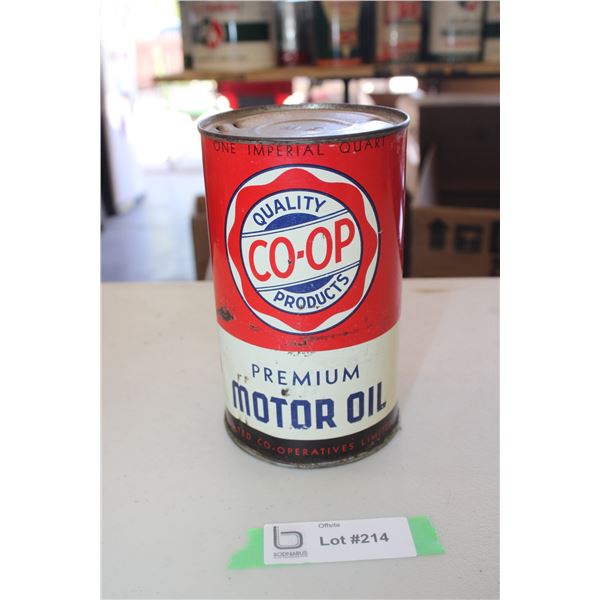 Co-op Motor Oil Can -1 qt