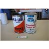 Image 1 : (2) 1 qt Oil Cans - Husky + Chryco