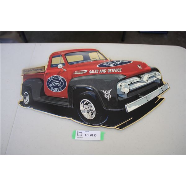 Ford metal sign