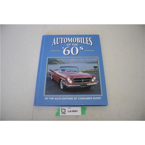 Automobiles of the 60's book