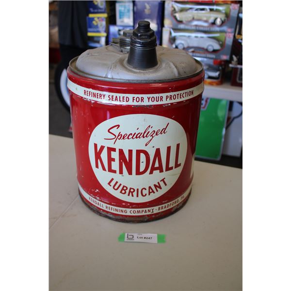 Kendall lubricant spout can - 5gal