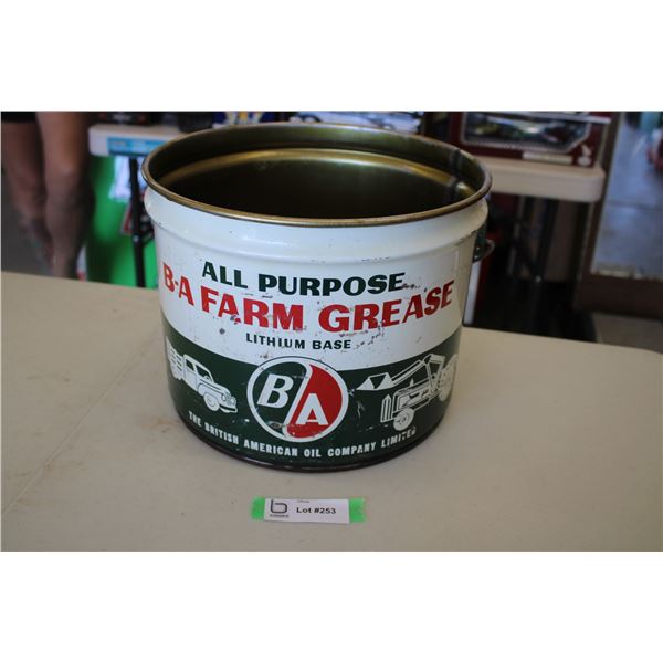 B/A farm grease bucket - 10 pounds
