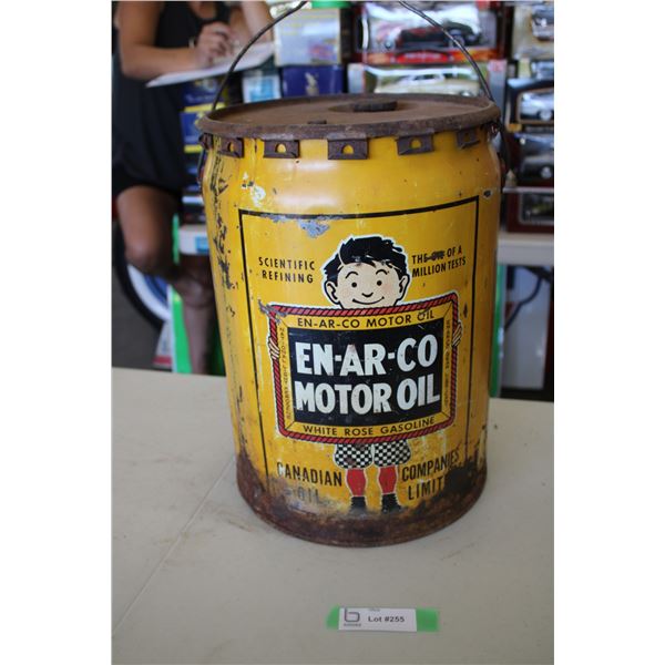 En-Ar-Co Motor Oil Pail - 5 gal