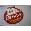 Image 1 : L&M Cigarettes metal sign