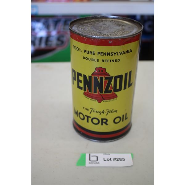 Pennzoil Motor Oil Can - 1 qt