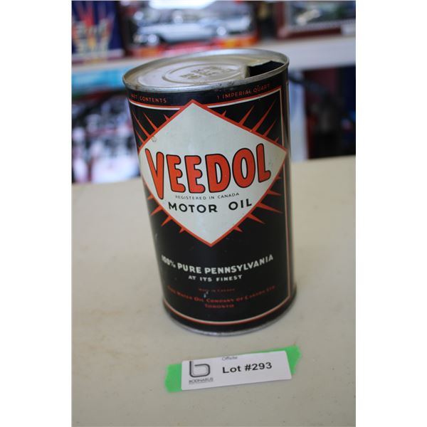 Veedol Motor Oil Can - 1 qt