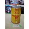 Image 1 : Sheel Aeroshell 80 Motor Oil Can - 1 qt