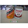 Image 1 : (2) Ford Dexrox ATF + Texaco Motor Oil Can - 1 qt