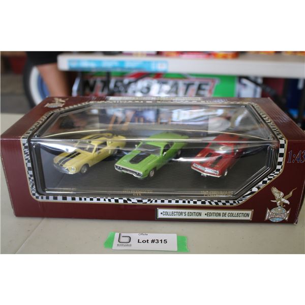 Collectors Edition 3-car set - 1:43 scale