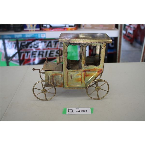 Tin Car Decor - music box