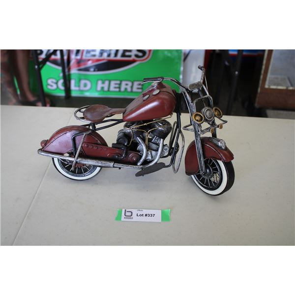 Motorcycle decor ornament