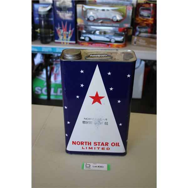 North Star Motor Oil can - 1 gallon