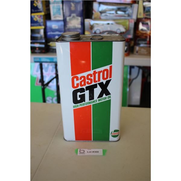 Castrol GTX Motor Oil can - 1 gallon