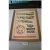 White Rose Country - Framed Advertisement