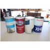 Image 2 : (4) Oil Cans - Gulflube, Mobilfluid, Esso, Chryco - 1 quart