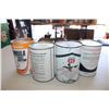 Image 2 : (4) Oil Cans - Havoline, Pacific 66, Macmillan, Formula1 - 1 quart