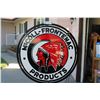 Image 2 : Red Indian display stand sign - 29" diameter - 50" tall