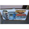 Image 2 : Seiberling Tires - Framed cardboard ad - 41x21
