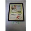 Sweet Caps Tobacco - Framed Advertisement
