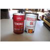 Image 2 : (2) Motor Oil Cans - Shell Rotella T + Kendall Dual-Action
