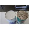 Image 3 : (2) Motor Oil Cans - Mobiloil + Pacific 66