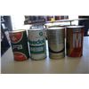 Image 2 : (4) Oil Cans - Co-op, Texaco, Veedol, Maple Leaf