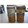 Image 2 : (4) Tobacco Cans - variety