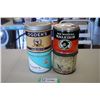 (4) Tobacco Cans - variety