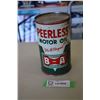 Image 1 : B/A Peerless Motor Oil Can - 1 quart