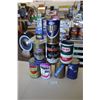 (8) Oil Cans - Co-Op, Texaco, NuGold, Sturdie, Motomaster, Gulf, Esso