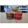 (3) Tobacco Tins
