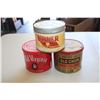 Image 2 : (3) Tobacco Tins